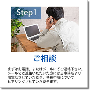 ステップ1：ご相談