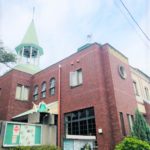 南太田の清水ヶ丘教会の風景